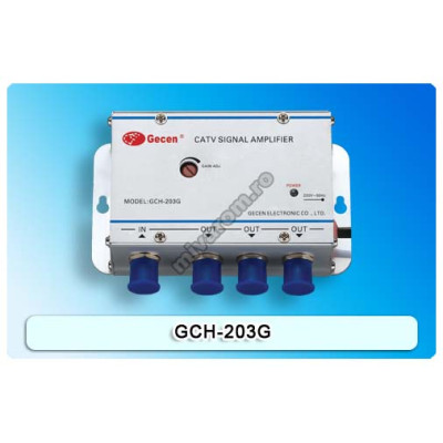 CATV splitter amplifier 3 outputs